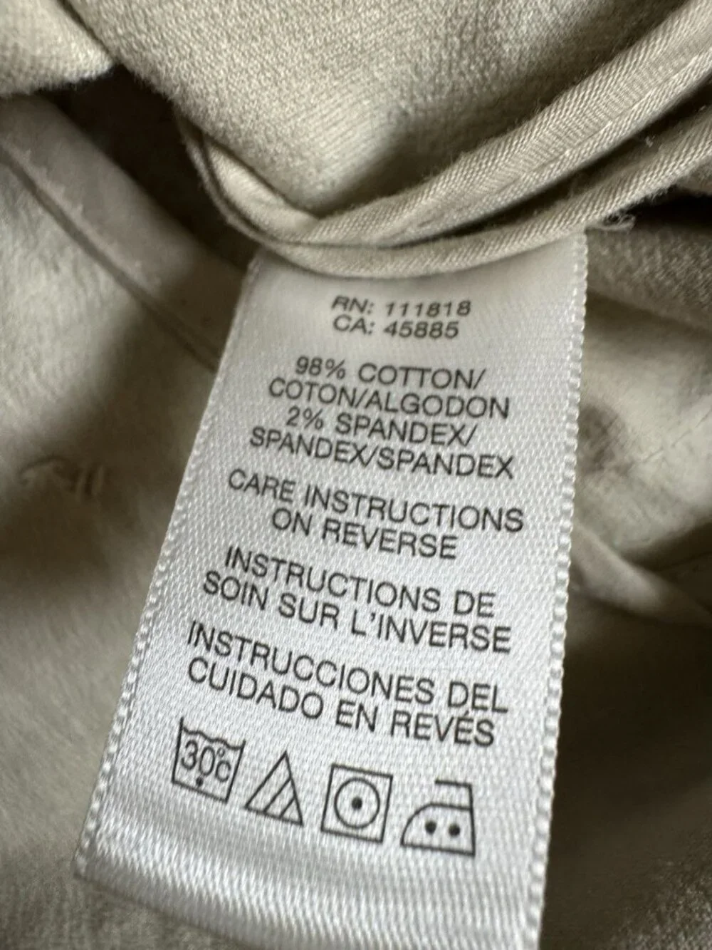 Michael Kors Khaki Blazer Womens M Cropped Stretch Jacket Casual